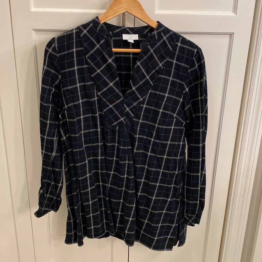 J Jill flannel tunic